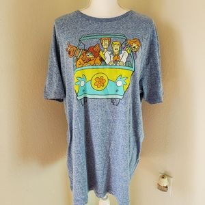 Scooby Doo Mystery Van & Gang Short Sleeve T-Shirt